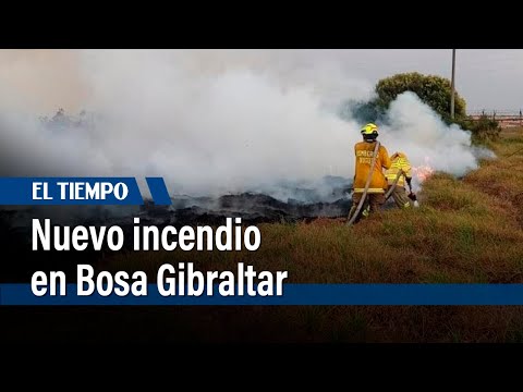 Se presenta nuevo incendio forestal en Bosa Gibraltar | El Tiempo