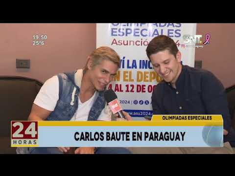 Carlos Baute y Erika Ender cantarán en la inauguración de las Olimpiadas Especiales