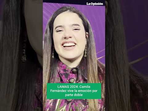 Latin American Music Awards 2024: Camila Fernández vive la emoción | La Opinión