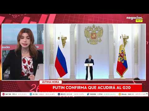 ÚLTIMA HORA | Putin confirma que acudirá a la cumbre del G20 en otoño
