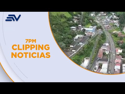 En Huigra 127 habitantes fueron evacuados ante riesgo de deslizamientos | Televistazo | Ecuavisa