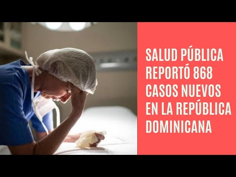 Salud pública reportó 863 casos nuevos en el boletín 480 de la República Dominicana