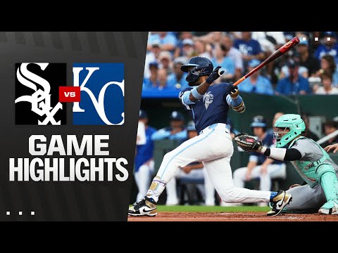 White Sox vs. Royals Game Highlights (8/15/25) | MLB Highlights