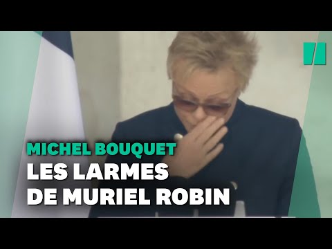 Muriel Robin en larmes pour un hommage à l'immense Michel Bouquet