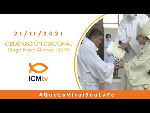 Ordenación Diaconal - Diego Isaac Bravo Álvarez, OSFS