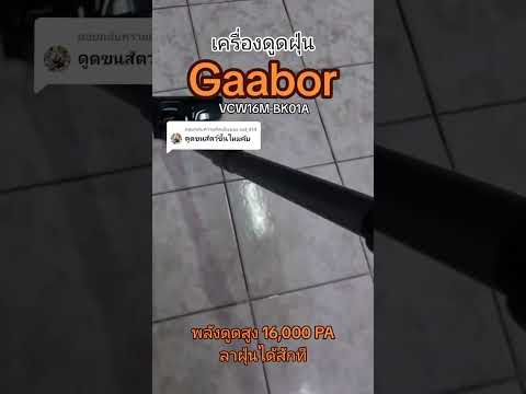 เครื่องดูดฝุ่นGaabor