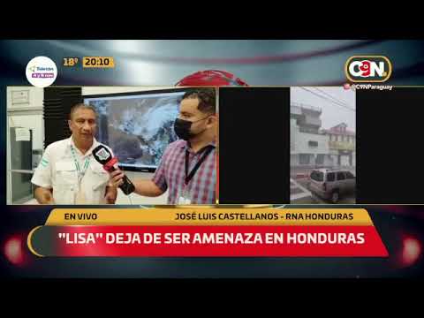 Huracán Lisa deja de ser amenaza en Honduras