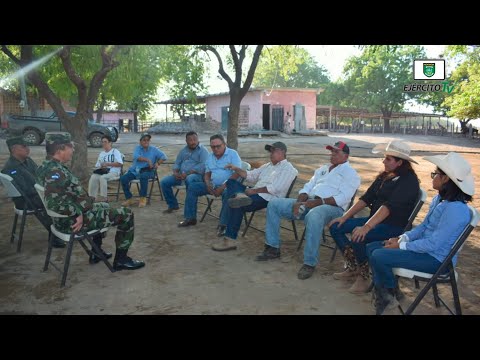 Brigada de Infantería Mecanizada se reunió con productores del municipio de Mateare
