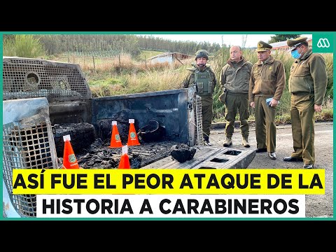Cronología del peor ataque de la historia contra Carabineros: Así fue la emboscada en Cañete