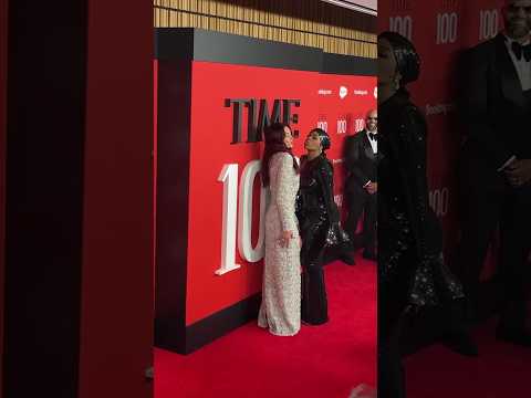 We're levitating after seeing this moment between #DuaLipa and #FantasiaBarrino. #Time100 #shorts