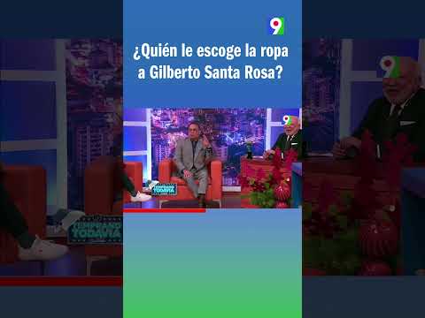 ¿Quién le escoge la ropa a Gilberto Santa Rosa?