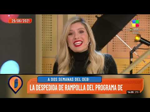 Alessandra Rampolla habló de su salida del programa de Laurita Fernández