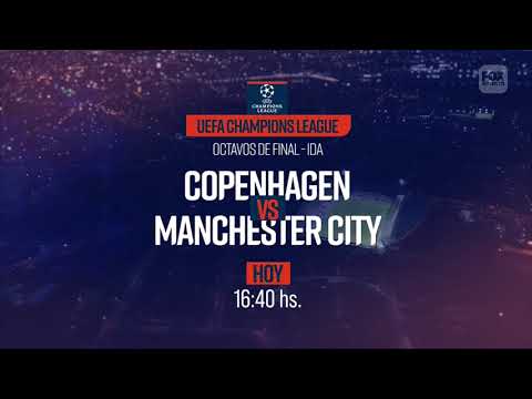 Copenhagen VS. Manchester City - UEFA Champions League 2023/2024 - 8vos IDA - FOX Sports PROMO
