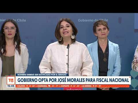 Gobierno propone a José Morales Opazo para Fiscal Nacional