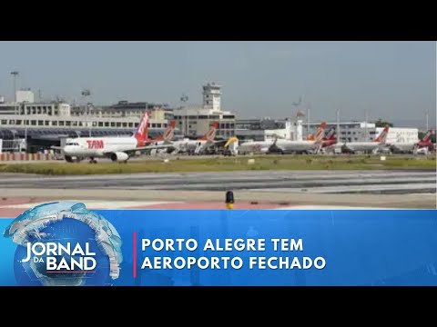 Aeroporto e rodoviária de Porto Alegre são fechados