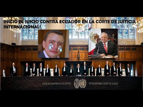 Último. Corte Internacional de Justicia pone fechas para audiencia contra Ecuador