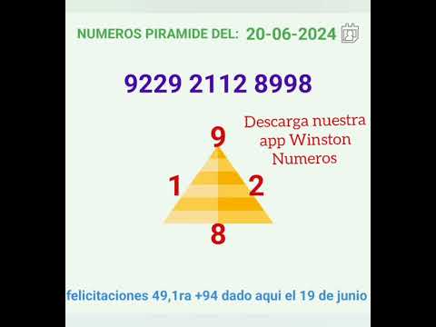 Numeros para Hoy 20 de junio