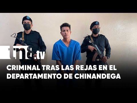 Presentan a sujeto vinculado al asesinato de un cambista en Chinandega - Nicaragua