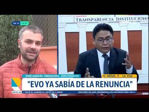 27092024  SEGUN JOSÉ MANUEL ORMACHEA LA RENUNCIA DE LIMA ES ESTRATÉGICA UNITEL