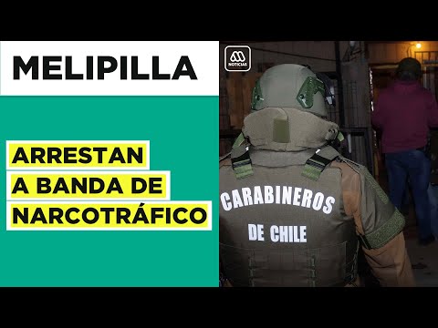 Detienen a 20 miembros de banda narcotraficante llamada Jalisco Melipilla
