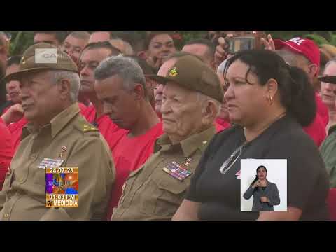 Vicepresidente de Cuba encabeza acto por el Moncada en Granma
