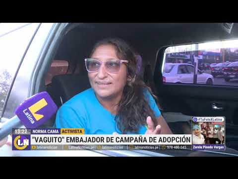 Vaguito se convierte en embajador de campaña de adopción responsable de mascotas