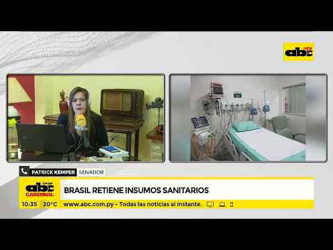 Brasil retiene insumos sanitarios