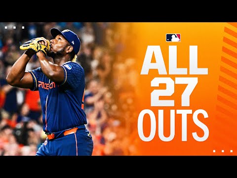 ALL 27 OUTS OF RONEL BLANCOS NO-HITTER