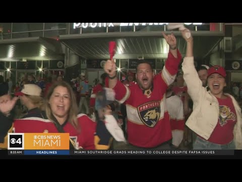 Florida Panthers fans thrilled that the Cats have another chance at the Stanley Cup