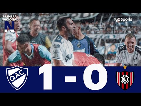 Quilmes 1-0 Chacarita | Primera Nacional | Fecha 4 (Zona A)