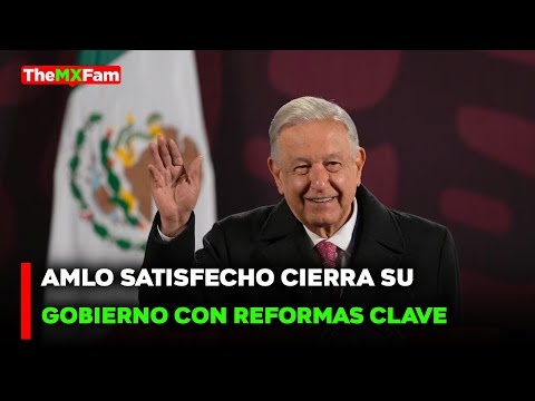 NOTICIAS | AMLO ENTREGA EL PODER A SHEINBAUM TRAS SU ÚLTIMA RUEDA DE PRENSA | TheMXFam