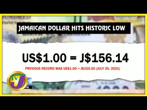 Jamaican Dollar Hits Historic Low | TVJ Business Day - July 27 2021