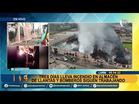 Incendio en Lurín: bomberos señalan que ya está controlado en un 70% aproximadamente 1/2