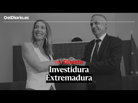 DIRECTO | Investidura de María Guardiola con el apoyo de Vox en Extremadura