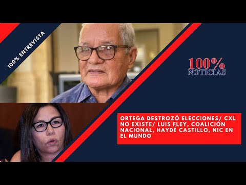 ORTEGA DESTROZÓ ELECCIONES/ CxL NO EXISTE/Invitados: Luis Fley, Coalición Nacional y Haydé Castillo