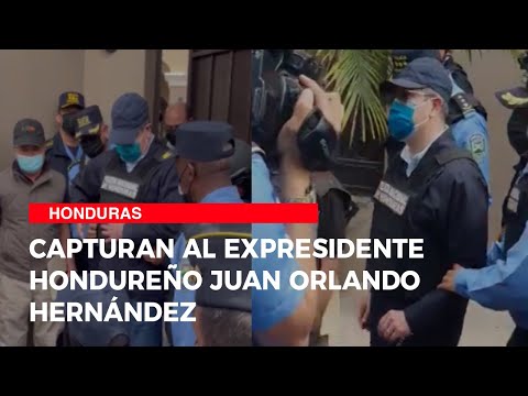 El expresidente hondureño Hernández es capturado tras la petición de EE UU  por narcotráfico