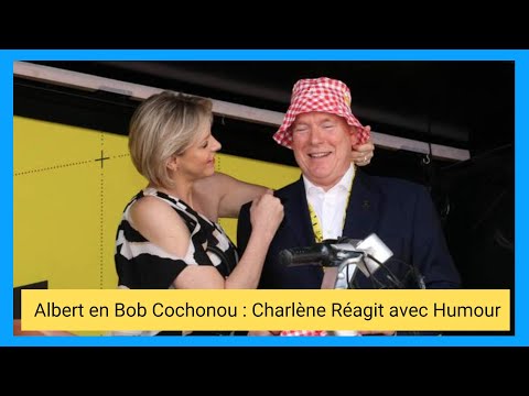 Albert de Monaco en Bob Cochonou : la princesse Charle?ne re?agit avec Humour