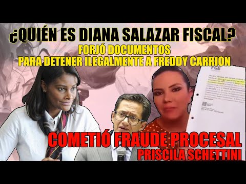 Explosivas Acusaciones: Esposa de Freddy Carrión Señala a Fiscal General por Detención Ilegal