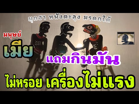 มุกฮาหนังตะลุง มรดกใต้ มนุษย์เมีย…5555หนังตะลุงสุดฮา