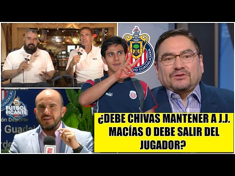 CHIVAS. Gago sigue sin CONVENCERLE J J MACÍAS. Pietra sentenció: No lo extrañaremos | Futbol Picante