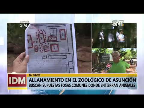 Allanamiento  en el zoológico de Asunción
