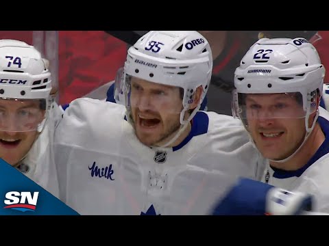 Oliver Ekman-Larsson Delivers Late For The Maple Leafs On Nylanders Sweet Feed