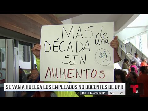 Empleados no docentes de la UPR aprueban voto de huelga