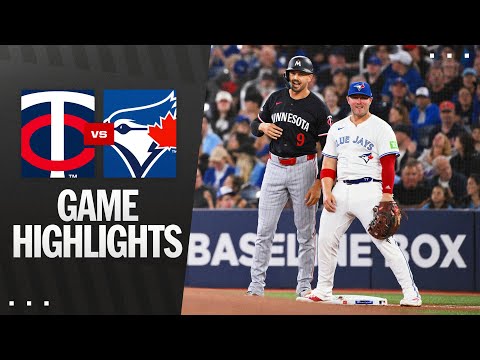 Twins vs. Blue Jays Game Highlights (8/26/25) | MLB Highlights