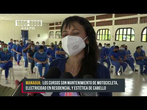 Privados de libertad en Tipitapa inician los cursos técnicos - Nicaragua