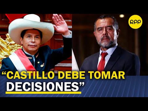Pérez Tello: “que el pdte. Castillo no diga nada sobre temas nacionales se ha vuelto una costumbre”