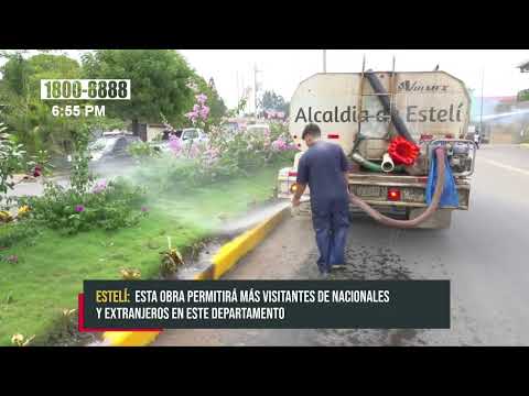 Estelí: Esta obra permitirá más visitantes nacionales y extranjeros