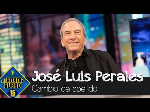 Pablo Motos cambia el apellido a José Luis Perales tras su anécdota en un carrera - El Hormiguero