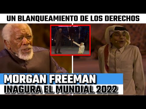 El DIOS Morgan Freeman MACHACADO en las REDES por PRESENTAR la INAGURACION del MUNDIAL en QATAR