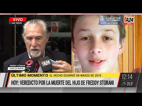 Hoy se conocerá el veredicto por la muerte del hijo de Federico Storani